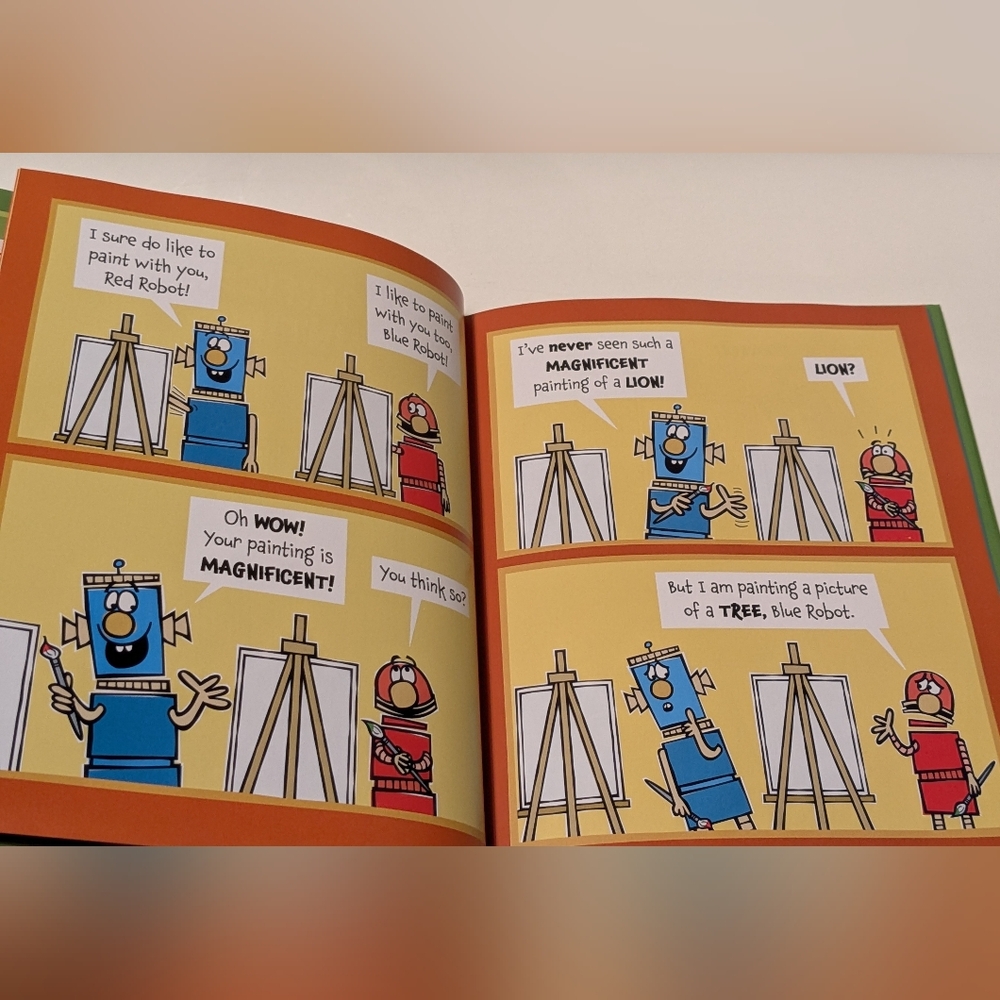 Even Robots Can Aren't Perfect/Even Robots Can Be Thankful by Jan Thomas - Picture 6 of 11